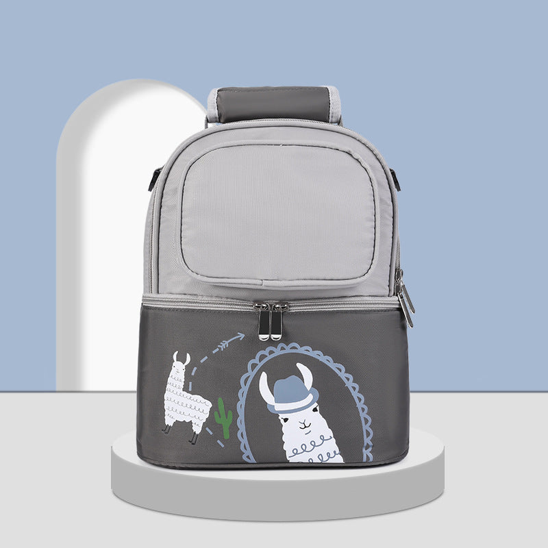 Fun Alpaka-Themen Isolierte Rucksack Brehn