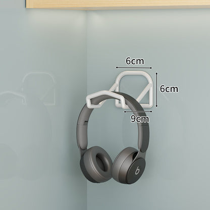 Wandmontierter Kopfhörer- und Gamecontroller-Halter mit faltbaren Haken