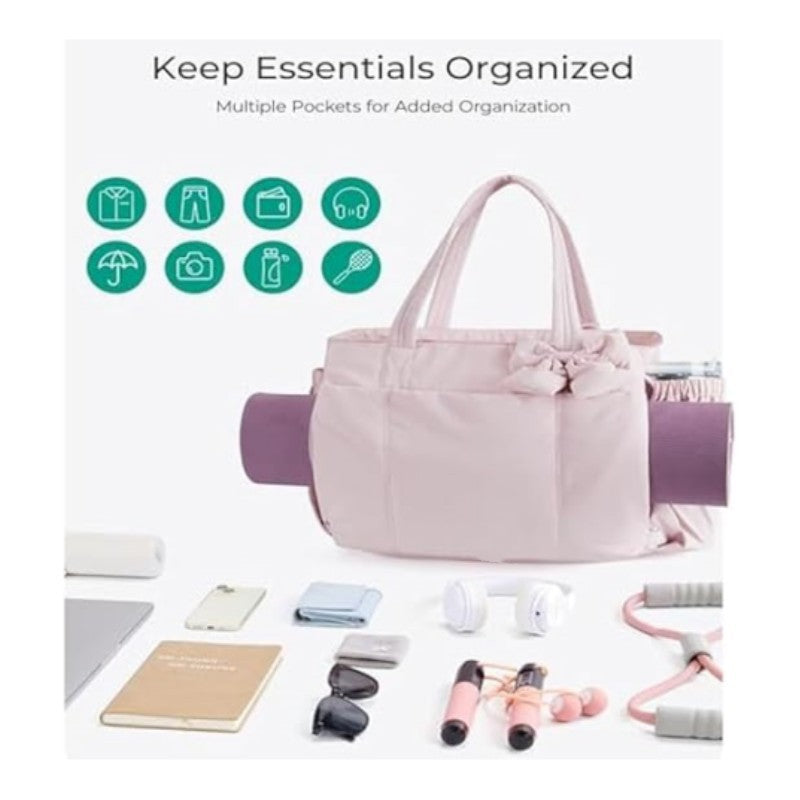 Modische Umhängetasche mit Schleifen-Detail Brehn