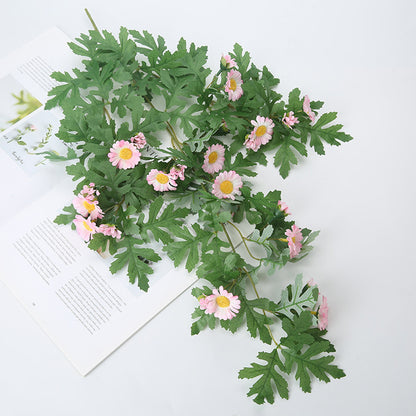 Realistische Gänseblümchen Blumenkranz