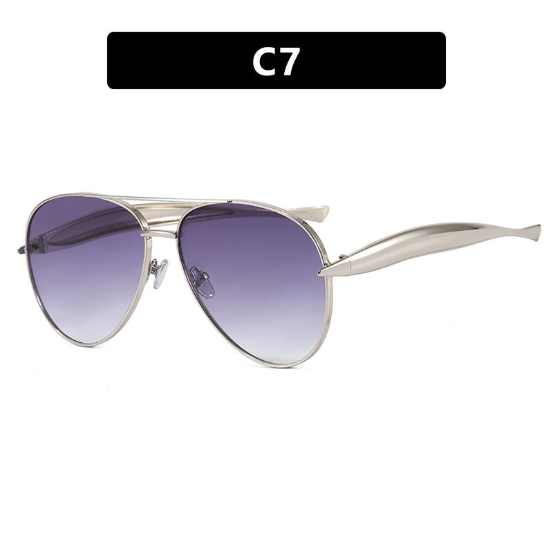 Damen Piloten-Sonnenbrille mit eleganten Akzenten und schützendem UV-Filter Brehn