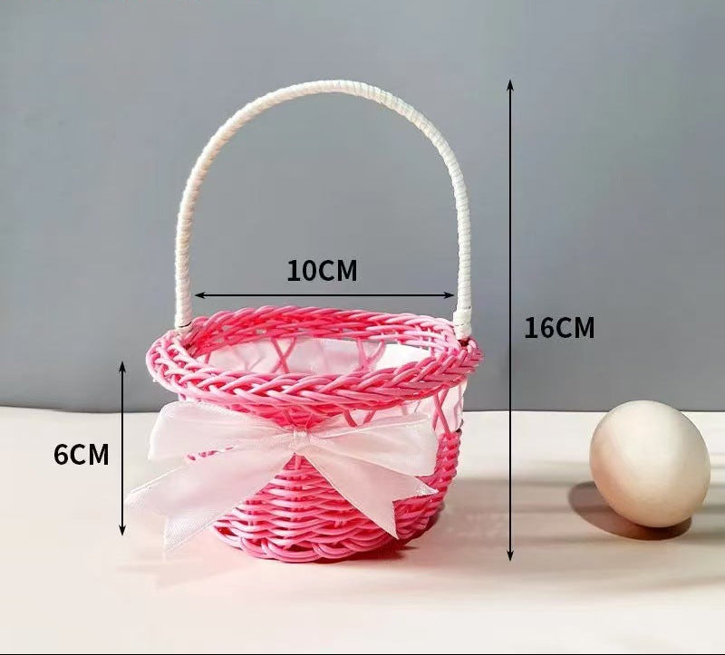 Dekorative handgewebte Geschenkkorb Brehn