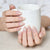 Elegante florale Press-On-Nagelkunst Brehn