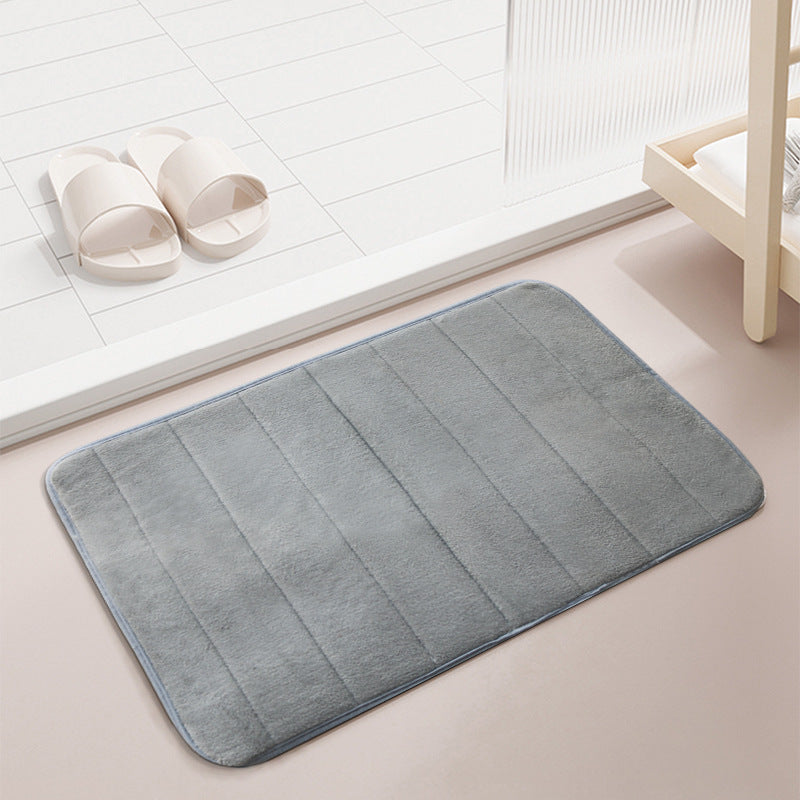 Weicher Plush-Badezimmerteppich Brehn