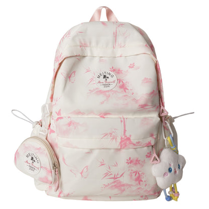 Künstlerisch bedruckter Rucksack Brehn