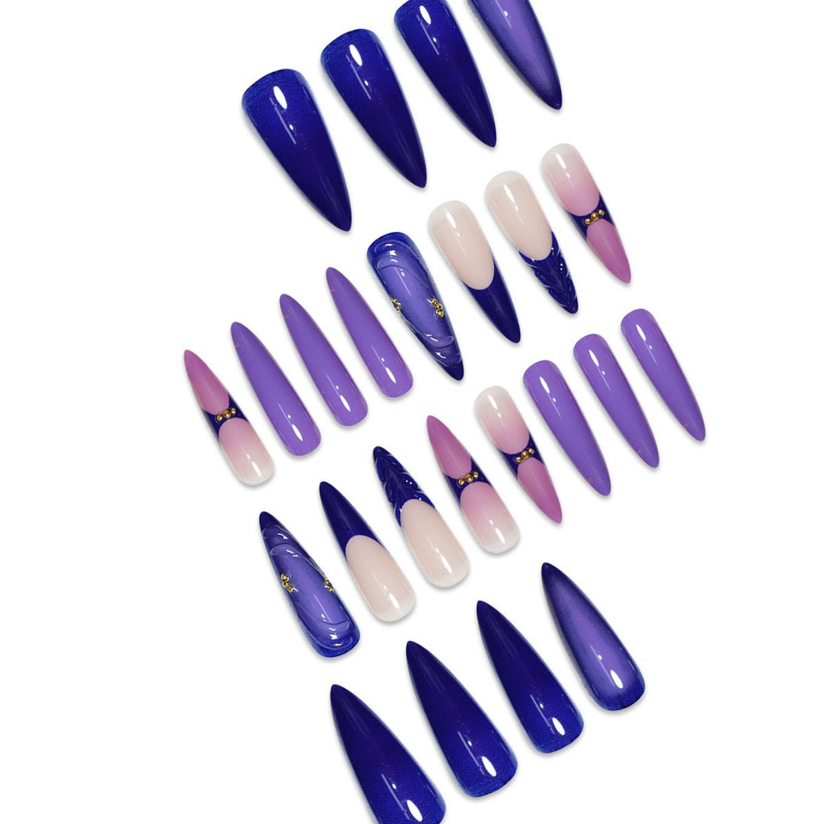Künstlerische Stiletto-Nagelerweiterungen Brehn 1787913879