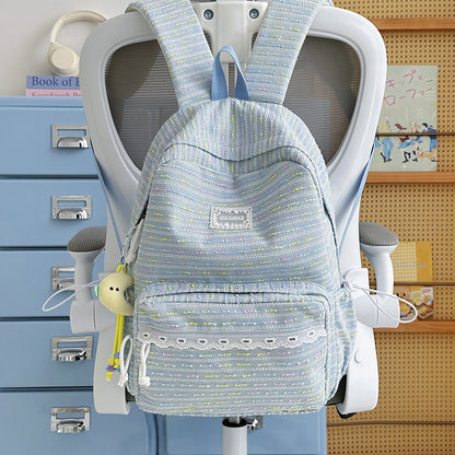 Strukturierter legerer Rucksack Brehn
