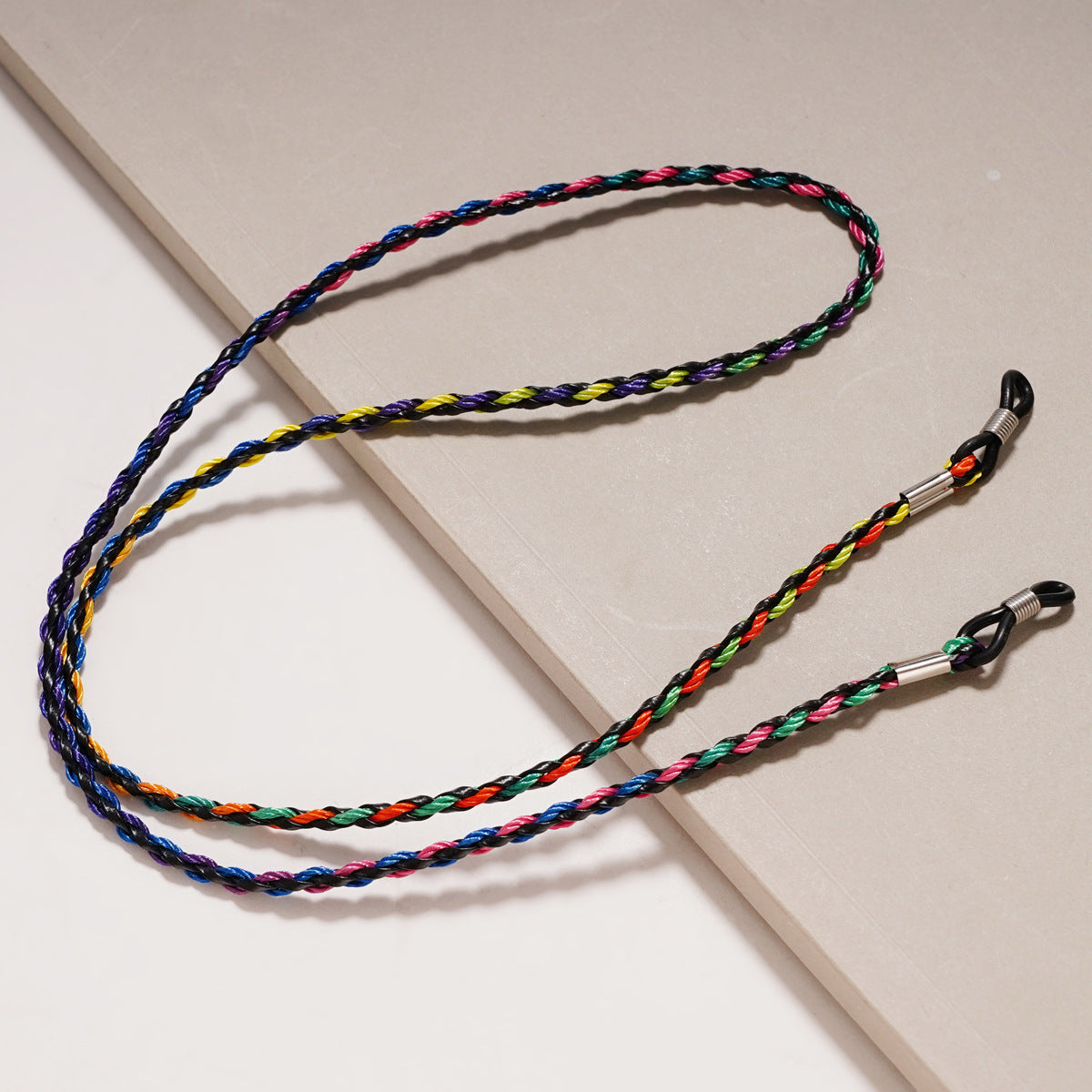 Bunte geflochtene Brillen Kette Brehn