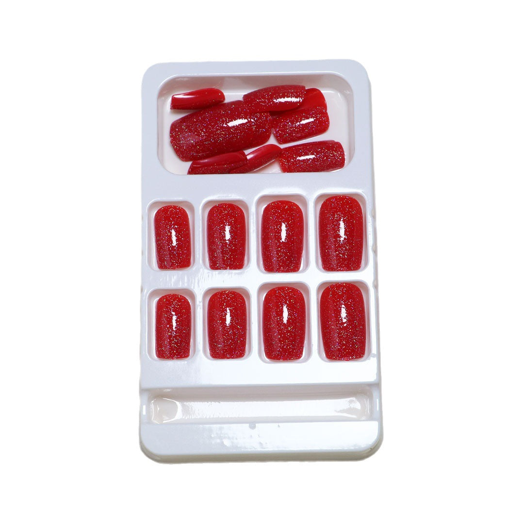 Sparkling Glam Press-On Nagelset Brehn