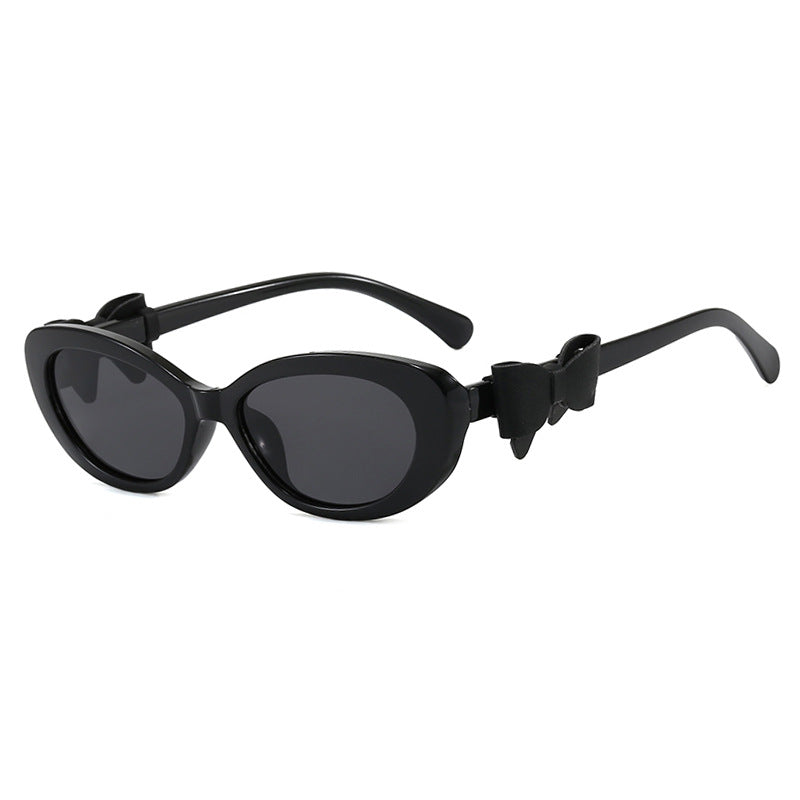 Damen modische Sonnenbrille mit verspieltem Schleifen-Design Brehn