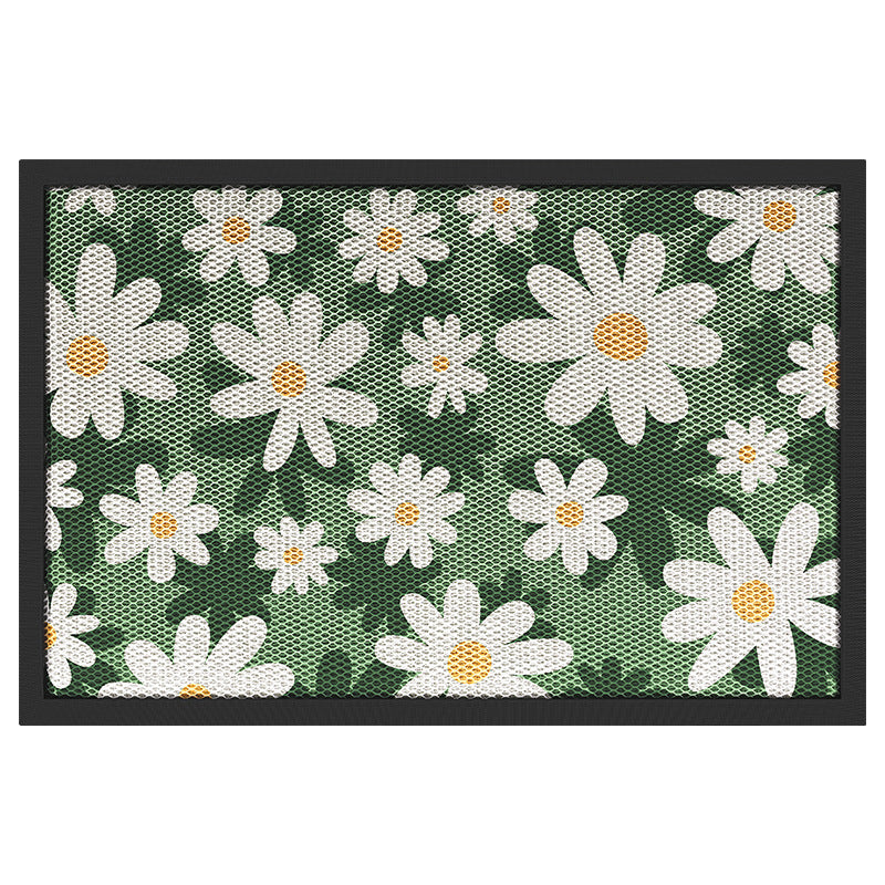 Floral Design Outdoor Welcome Mat Brehn