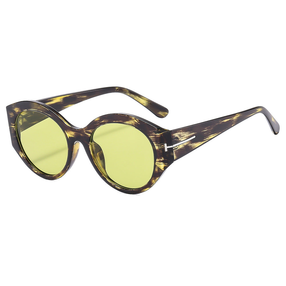 Damen Cat-Eye Sonnenbrille mit extravagantem Rahmen und UV-Schutz Brehn