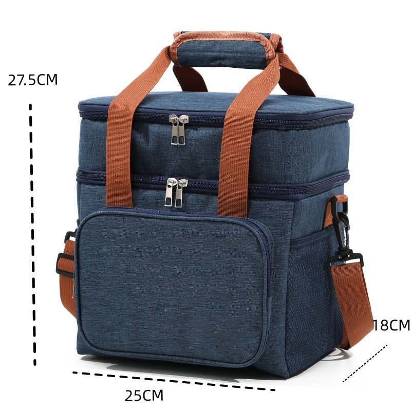Isolierte Mehrschichtige Lunch-Tasche Brehn