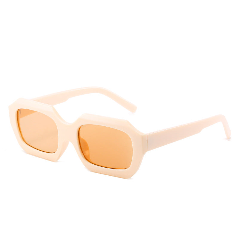 Damen modische Sonnenbrille im einzigartigen achtkantigen Design Brehn