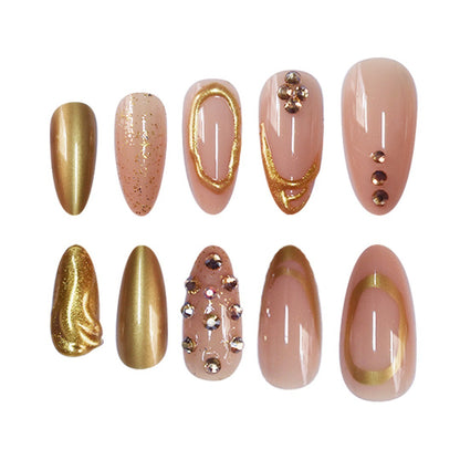 Glamouröse 3D-Nagelkunstverlängerungen Brehn