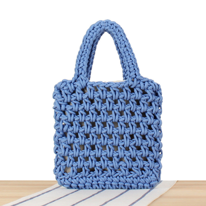 Handtasche Aus Hochwertigem Makramee Brehn
