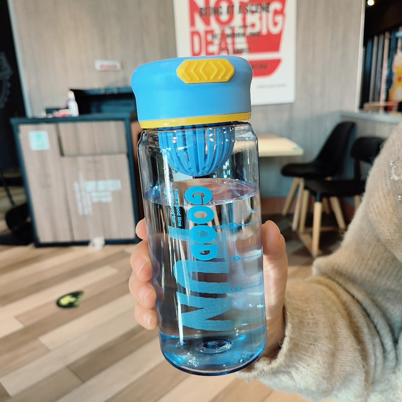Damen Infuser-Wasserflasche mit herausnehmbarem Fruchtbehälter Brehn