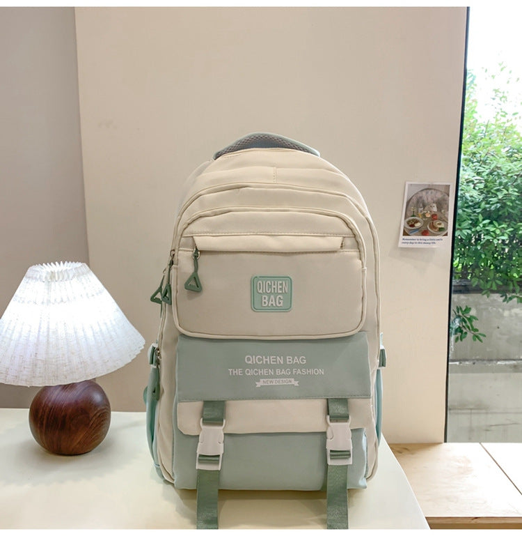 Stylischer Multi-Storage Schulrucksack