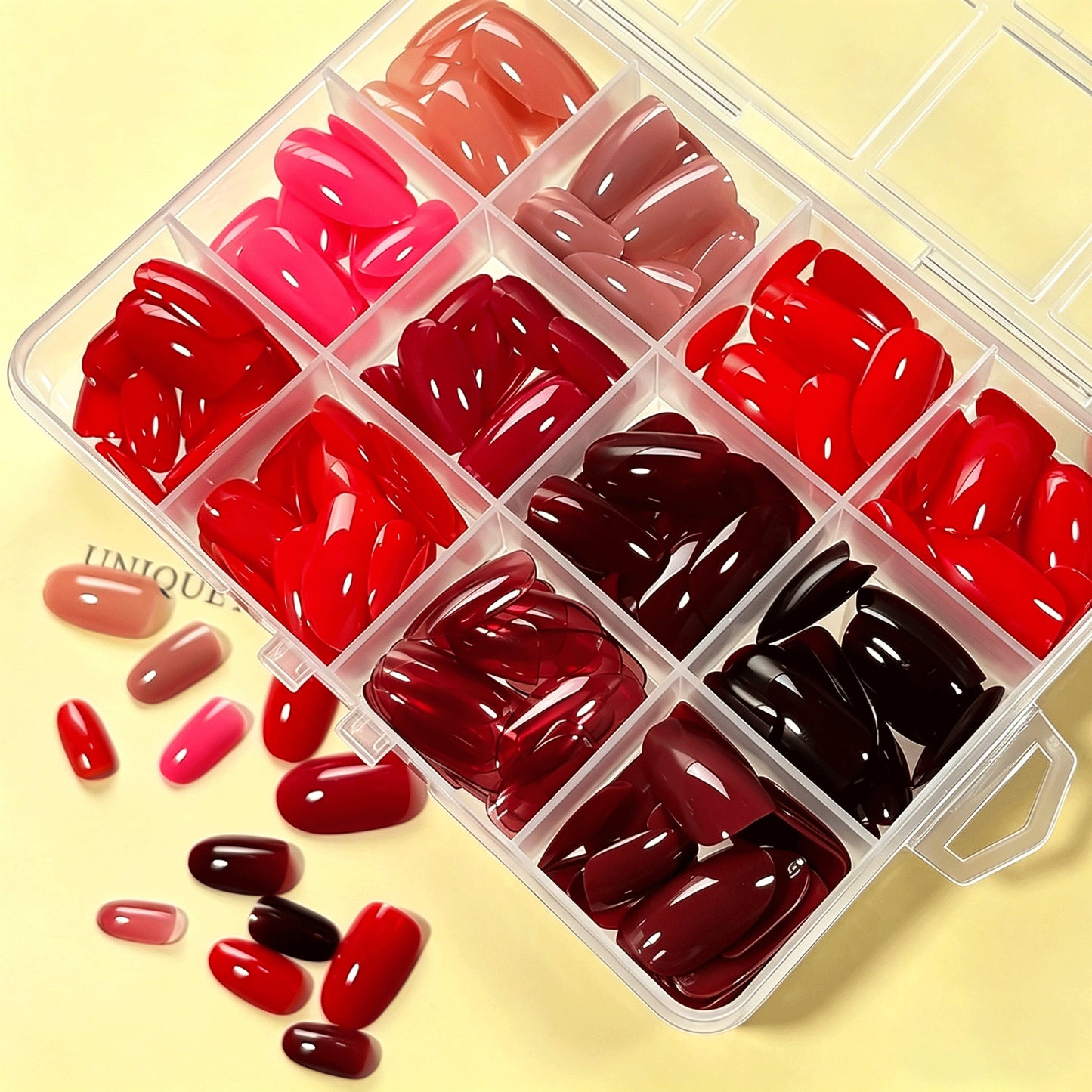 Sortierte Press-On Nagelspitzen Kollektion Brehn