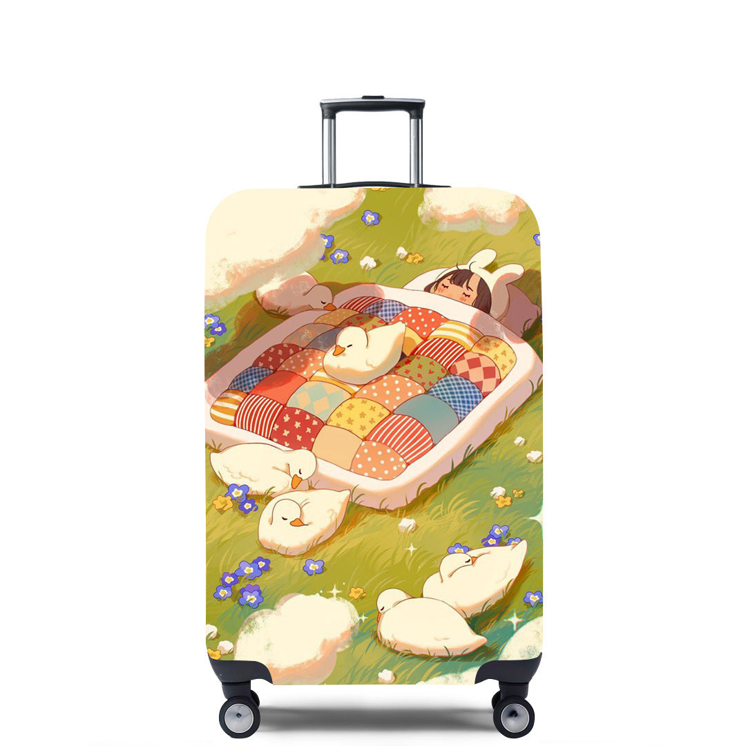 Damen Hartschalenreisekoffer mit einzigartigem illustrativen Design Brehn
