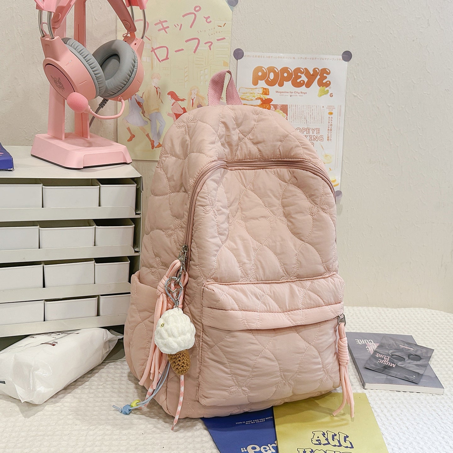 Gepolsterter lässiger Rucksack Brehn