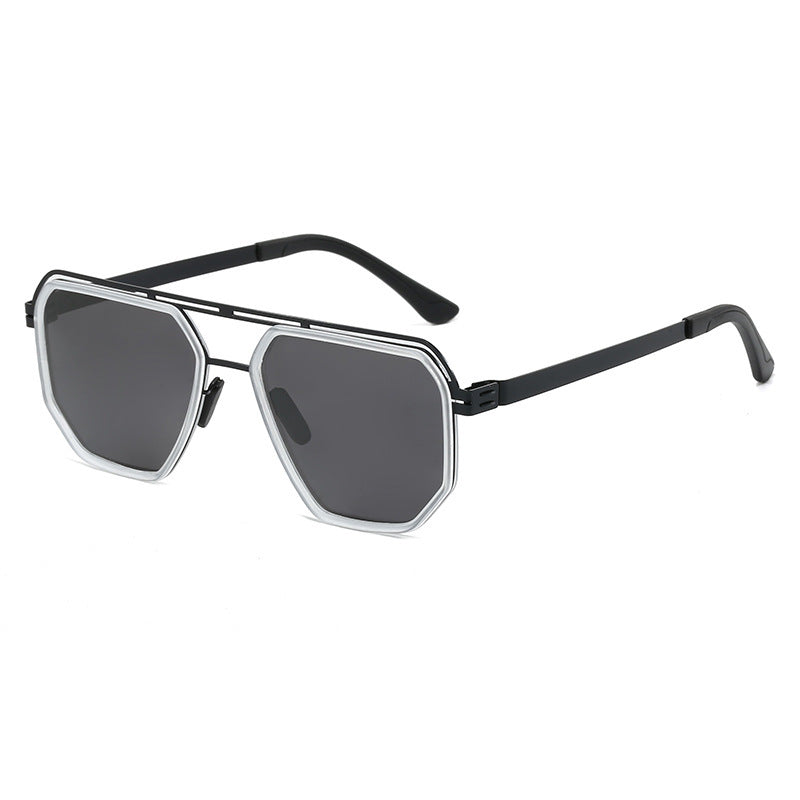 Damen modische octagonale Sonnenbrille mit stilvollem Rahmen Brehn