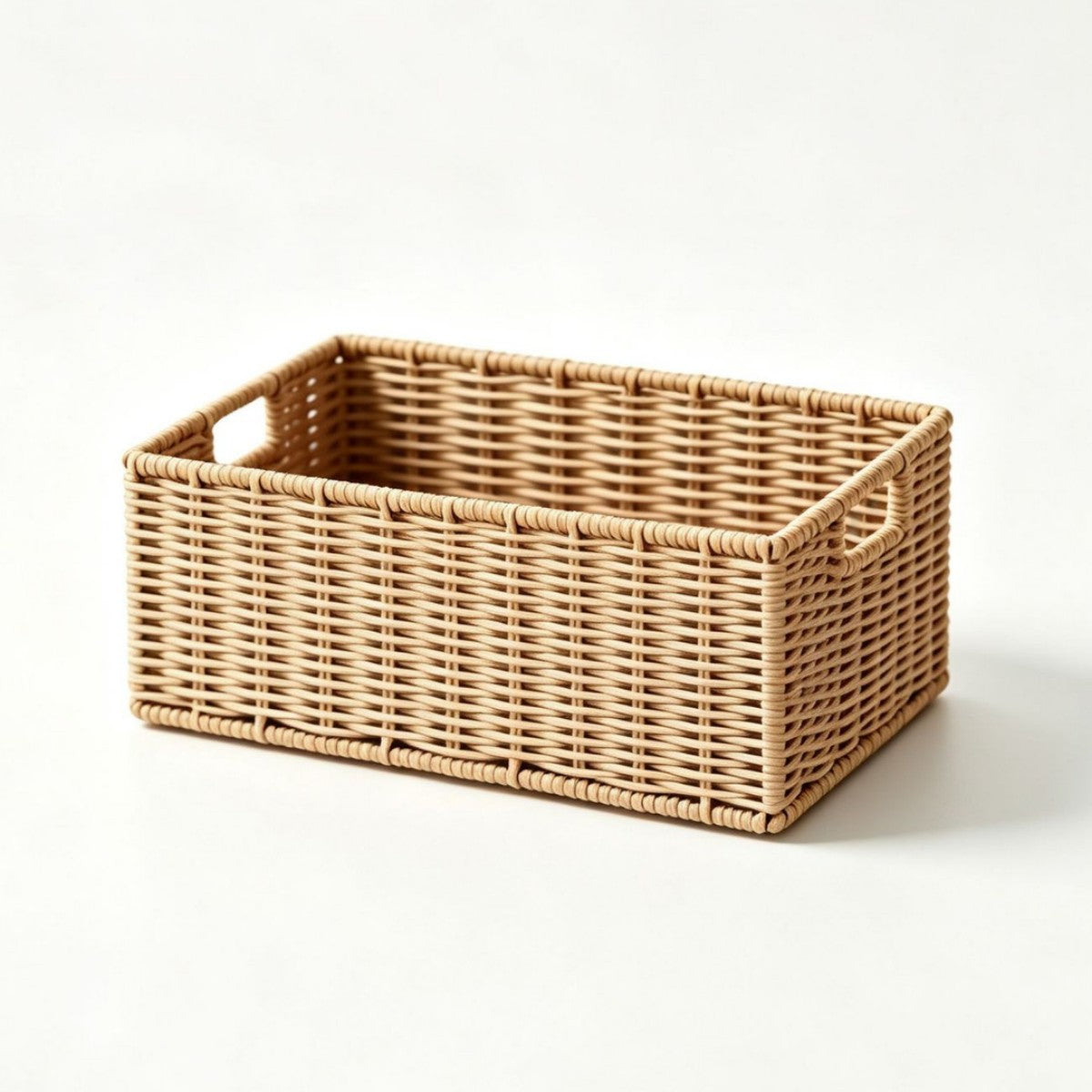Eleganter Aufbewahrungskorb Aus Natürlichem Rattan Brehn