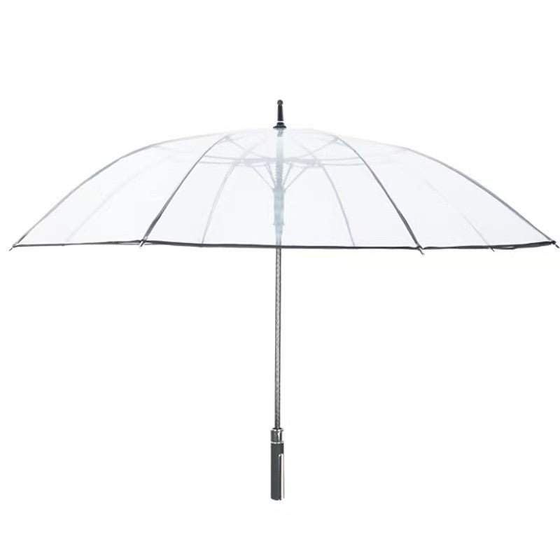Damen Transparenter Schirm mit ergonomischem Griff Brehn