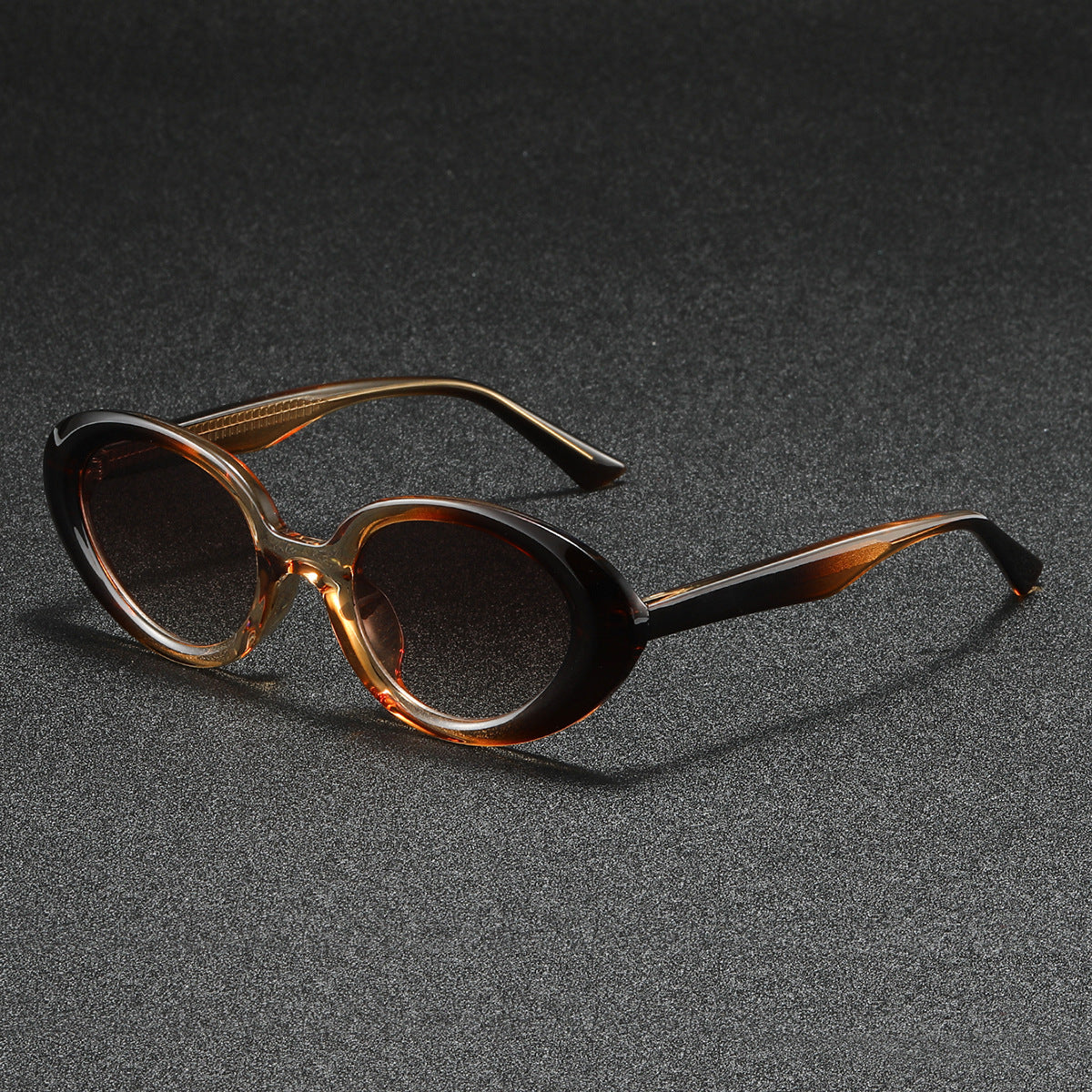Damen modische Sonnenbrille im eleganten, ovalen Design Brehn