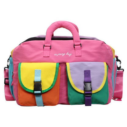 Multi-Taschen Farbiger Reise Duffle Bag Brehn