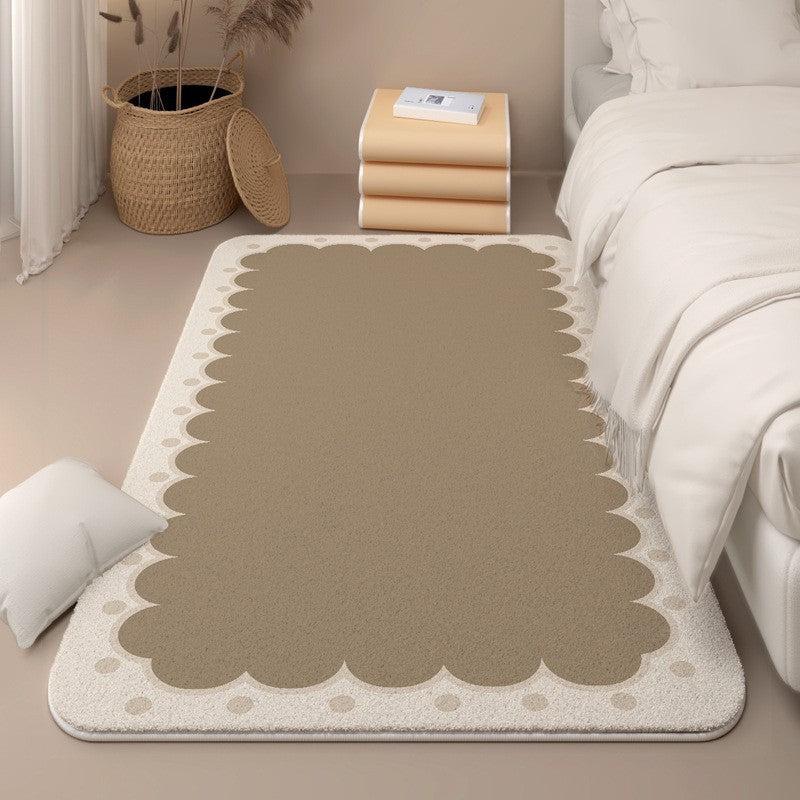 Niedlicher blumenmuster Teppich aus Memory Foam Brehn