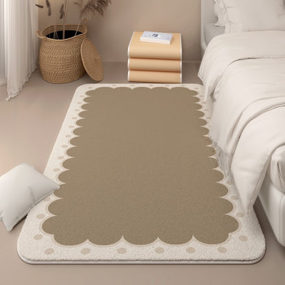 Niedlicher blumenmuster Teppich aus Memory Foam Brehn