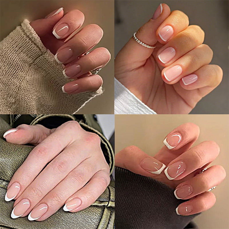 Premium Langanhaltendes Press-On Nagelset Brehn