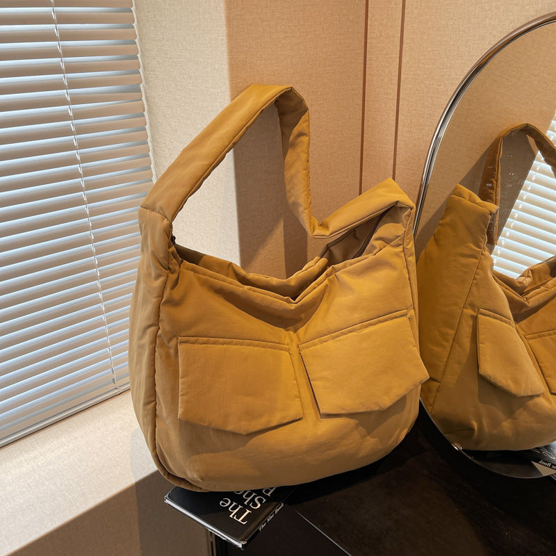 Weicher Stoff Schulter Hobo Bag Brehn
