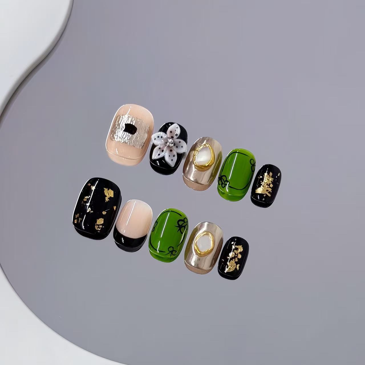 Dekorativer Nagelkunst-Set Brehn