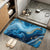 Abstract Marble Design Badematte
