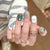 Künstliche Nagelspitzen mit Kreativen Geometrischen Designs Brehn