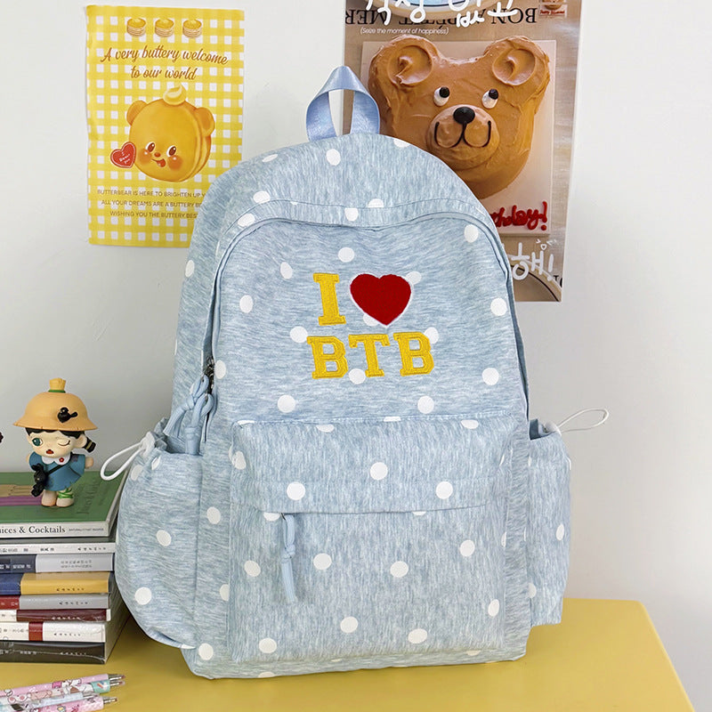 Stylischer gepunkteter Grafik-Rucksack Brehn