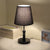 Moderne Stoffschirm Tischlampe