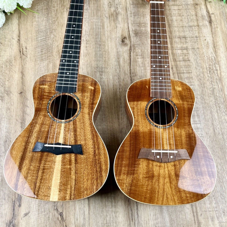 Premium Massivholz Konzert Ukulele Brehn