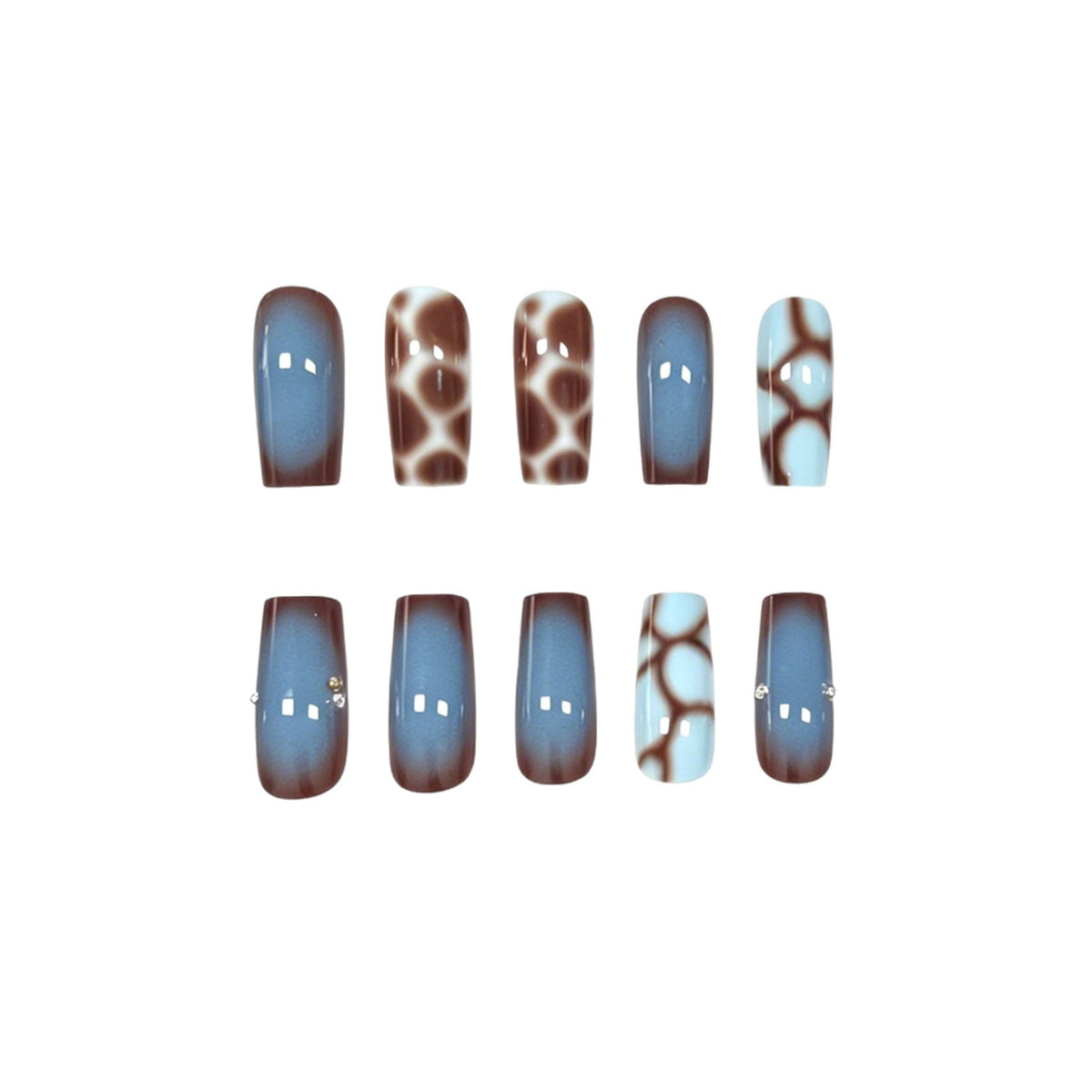 Stylische Acryl-Nagelverlängerungen Brehn