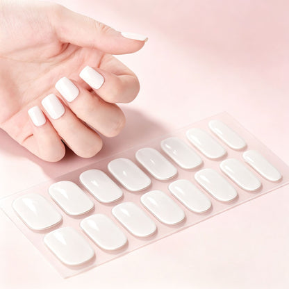 Premium Glänzendes Press-On-Nagel-Set