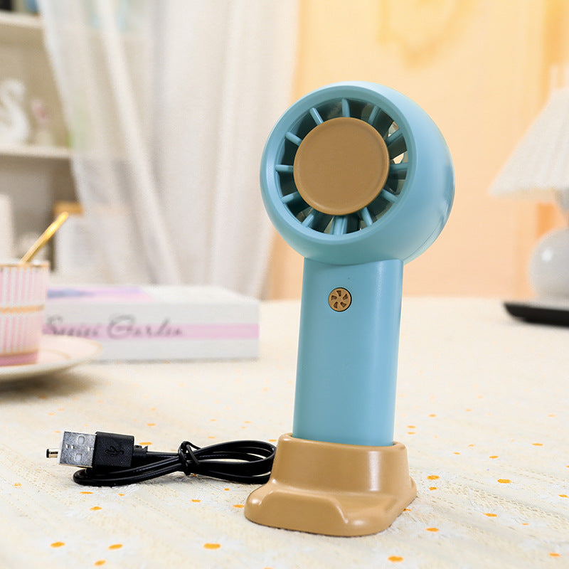 Frauen Tragbarer Mini Blower Ventilator mit USB-Anschluss Brehn