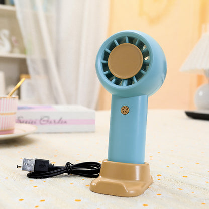 Damen tragbarer Tischventilator mit USB-Anschluss und ergonomischem Design Brehn
