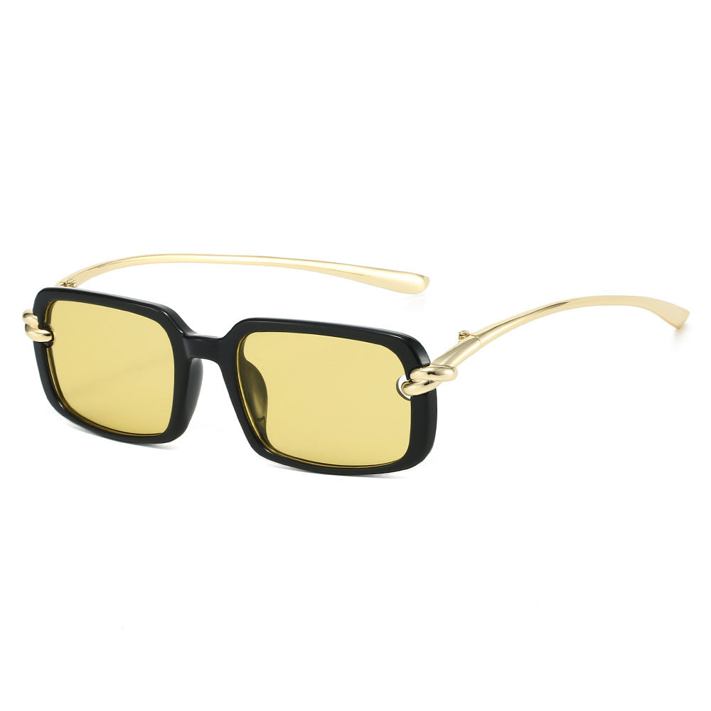 Designer Quadratische Sonnenbrille Brehn