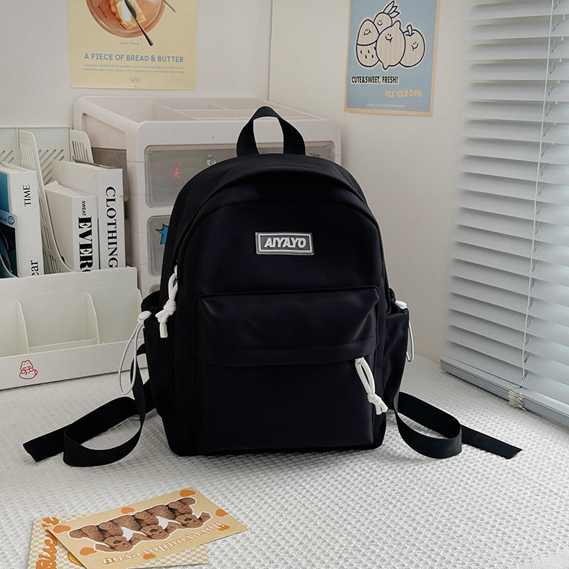 Kompakter Mehrfach-Taschen Schulrucksack