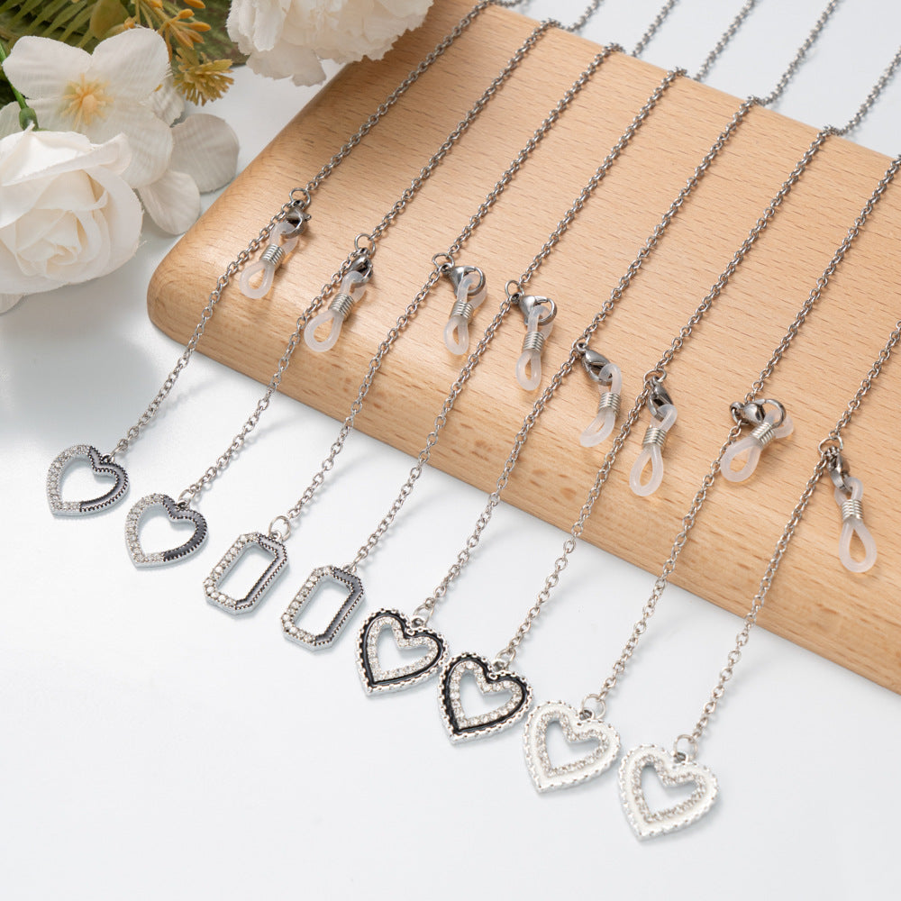 Stylischer Kettenbrillenhalter Brehn