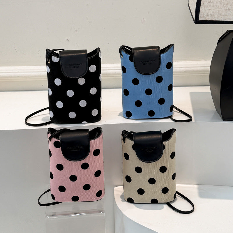 WoPlayful Polka Dot Umhängetasche Brehn