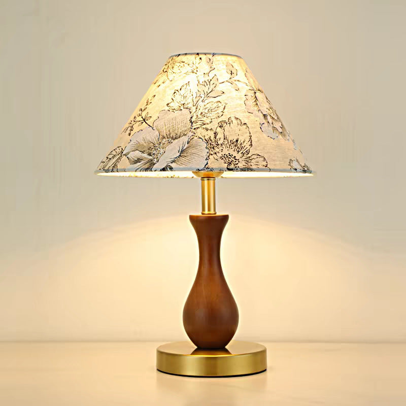 Moderne Floral Akzent Tischlampe