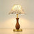 Moderne Floral Akzent Tischlampe